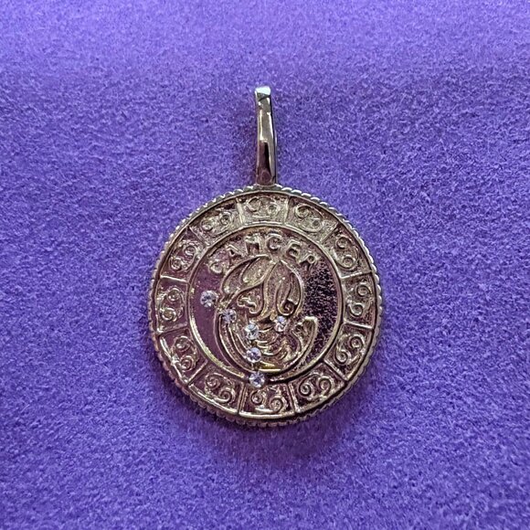 Melinda Maria Zodia Cancer Diamondette Pendant for Necklace - Picture 2 of 2